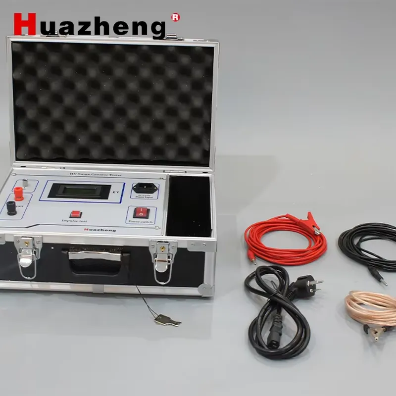 Test Instruments - เครื่องทดสอบป้องกันฟ้าผ่าแบบพกพา 3kV ของ Huazheng Electric พร้อมเครื่องวัดการปล่อยประจุ