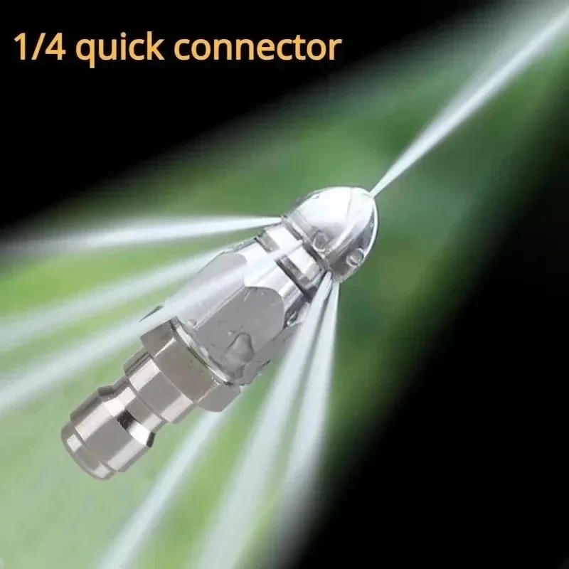 Vacuum Chamber Kit With Pump - หัวฉีดล้างท่อระบายน้ำแรงดันสูงแบบตัวเมียขนาด 1/4 นิ้ว พร้อมข้อต่อ NPT ใช้ได้กับสายฉีดแรงดันสูงและเข้ากันได้กับรุ่นส่วนใหญ่