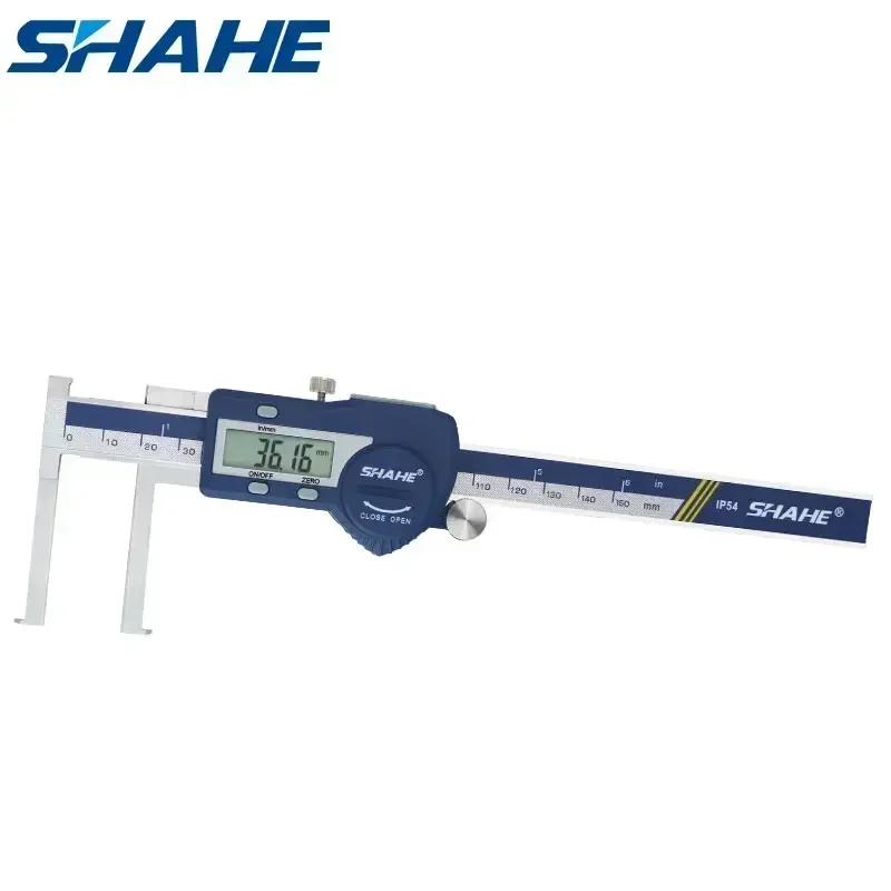 Digital Caliper 150Mm Stainless Steel - Shahe ภายในดิจิตอล 8-150/13-200/15-300 มม.ดิจิตอลภายใน Groove Caliper