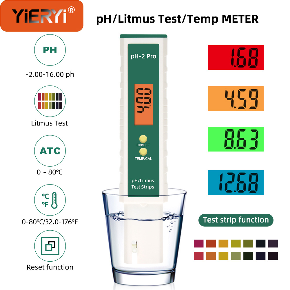 Yieryi Digital PH Meter LCD Li - Ph Meter Digital Water Tester บทวิจารณ์และราคา