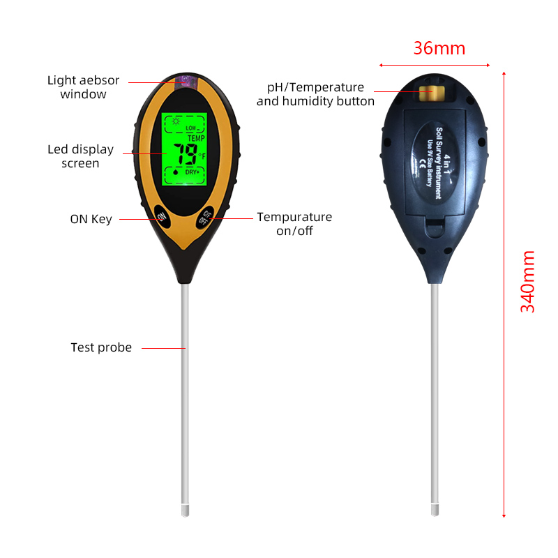 เครื่องวัดค่า pH ดิน เครื่องวั - Ph Meter Digital Water Tester บทวิจารณ์และราคา