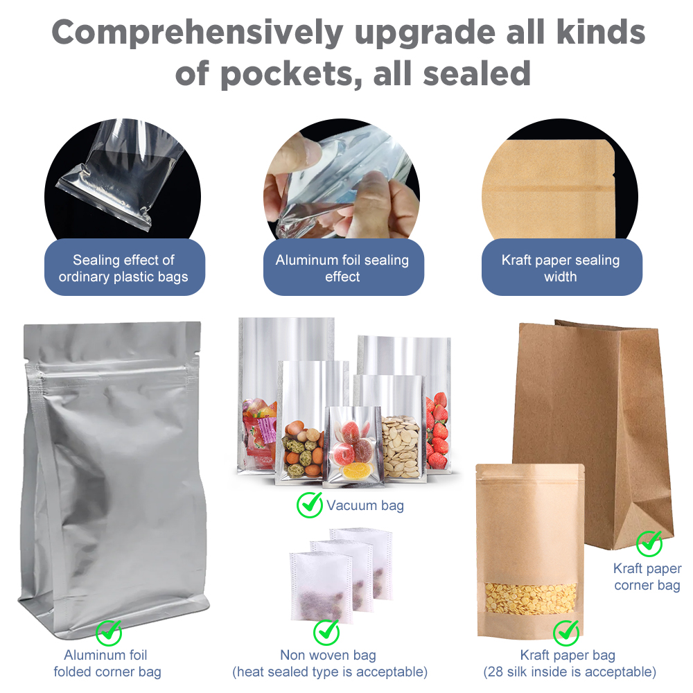 เครื่องซีลถุงพลาสติกแบบมือหมุน - Plastic Bag Impulse Heat Sealer บทวิจารณ์และราคา