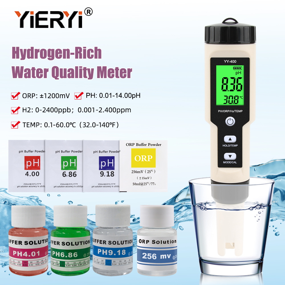 เครื่องวัดคุณภาพน้ำไฮโดรเจน Yi - Ph Meter Digital Water Tester บทวิจารณ์และราคา