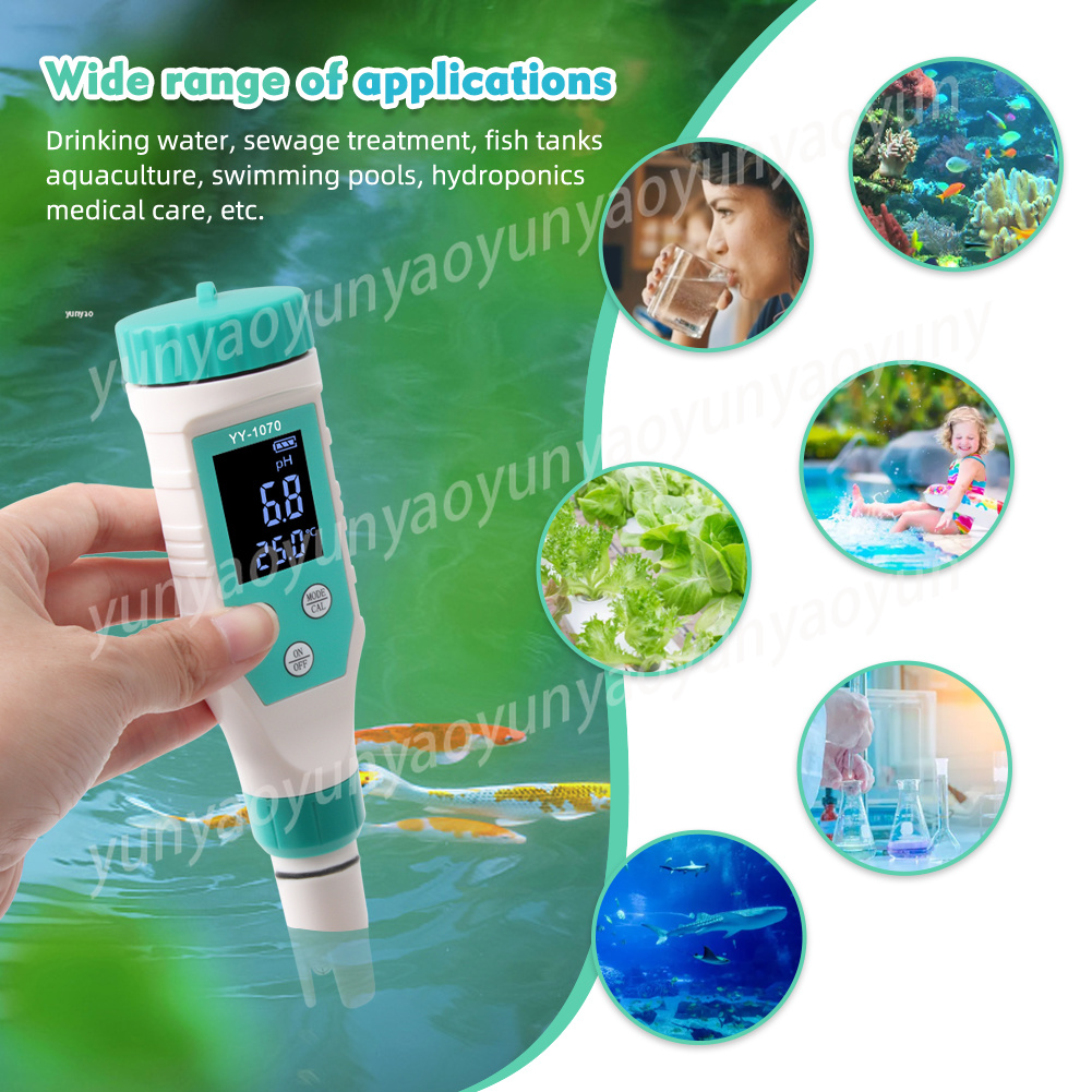 เครื่องวัดคุณภาพน้ำดิจิตอล 7 i - Ph Meter Digital Water Tester บทวิจารณ์และราคา