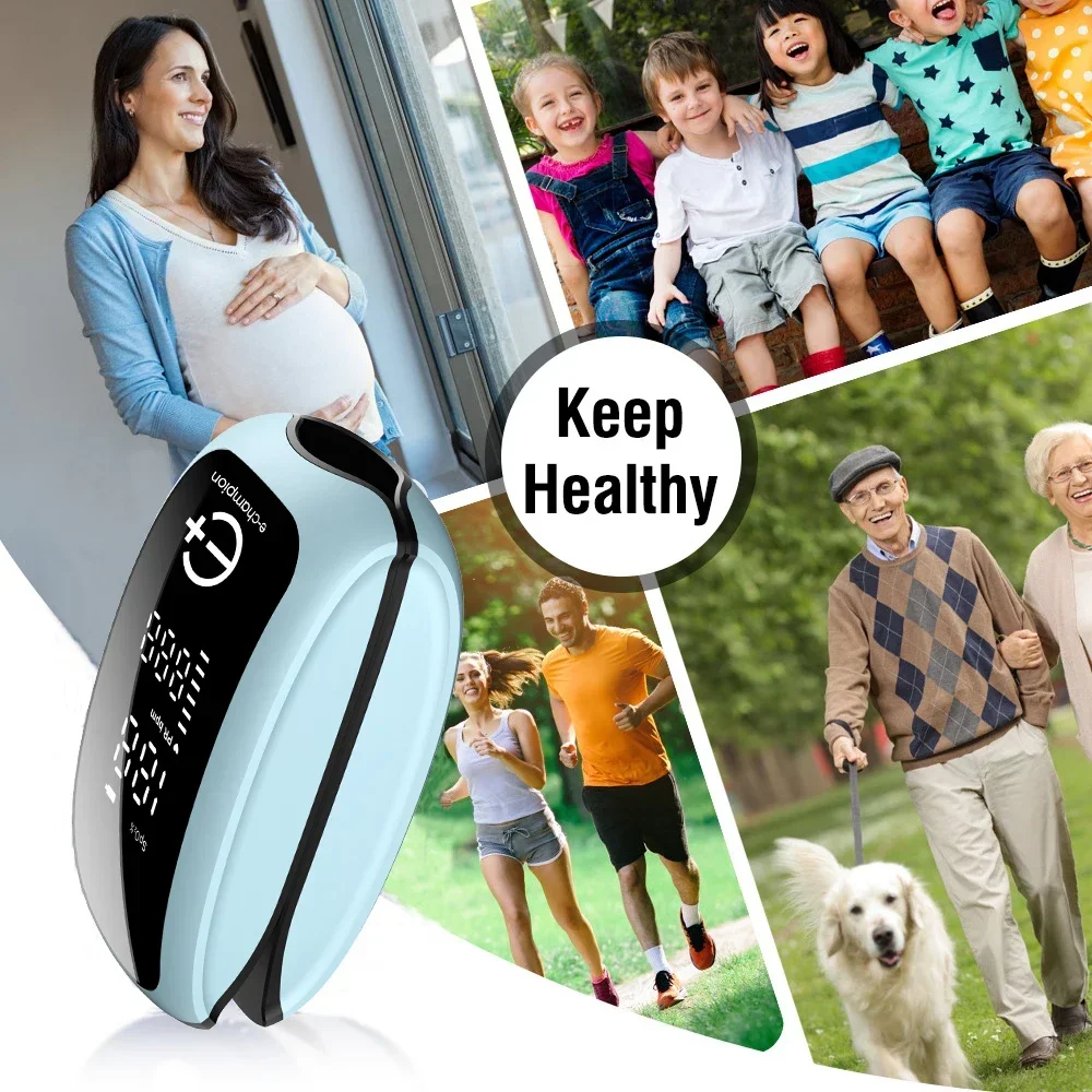 ความอิ่มตัวของออกซิเจนในเลือดจ - Pulse Oximeter Fingertip Rechargeable บทวิจารณ์และราคา