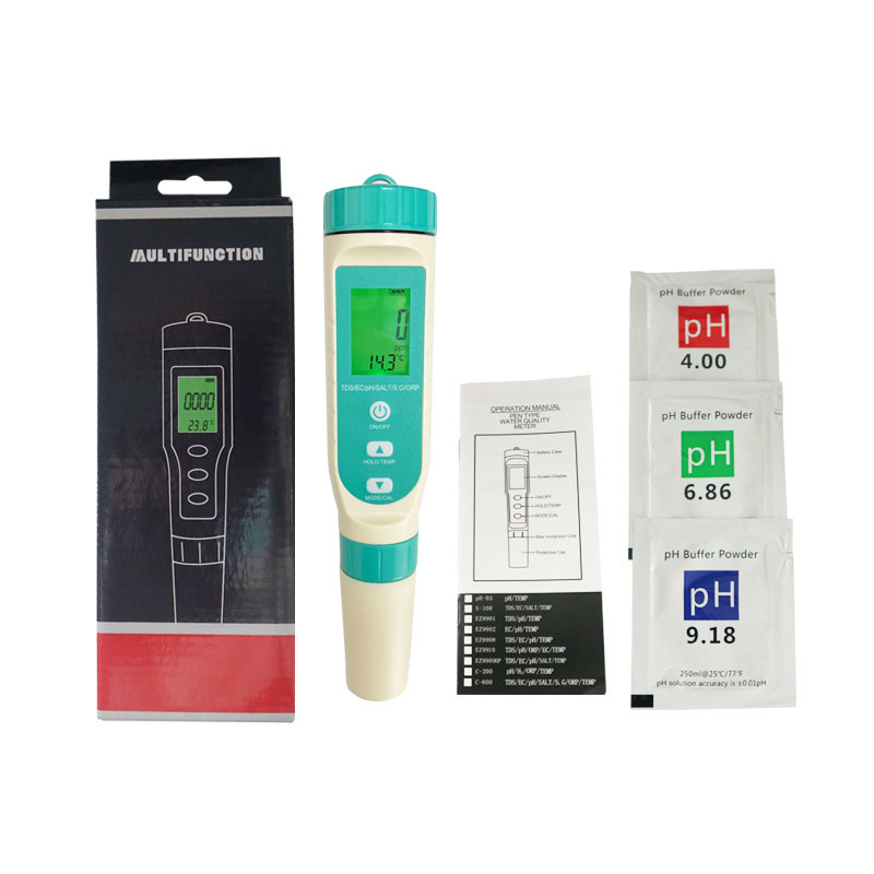 เครื่องวัดค่า pH ดิจิตอล 7 in  - Ph Meter Digital Water Tester บทวิจารณ์และราคา