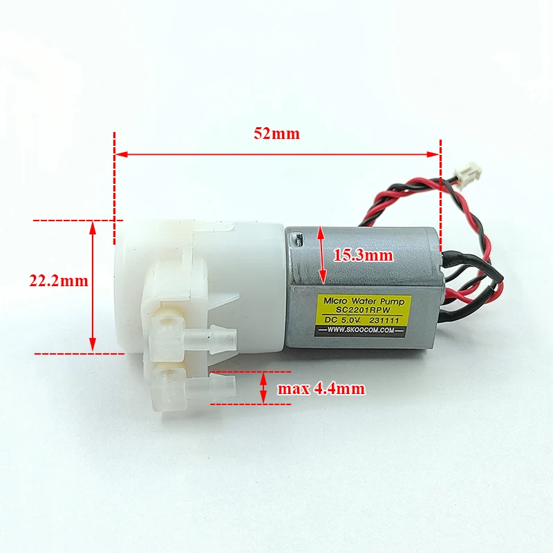 SKOOCOM SC2201RPM Mini 130 ปั๊ - Mini Peristaltic Pump 12V บทวิจารณ์และราคา
