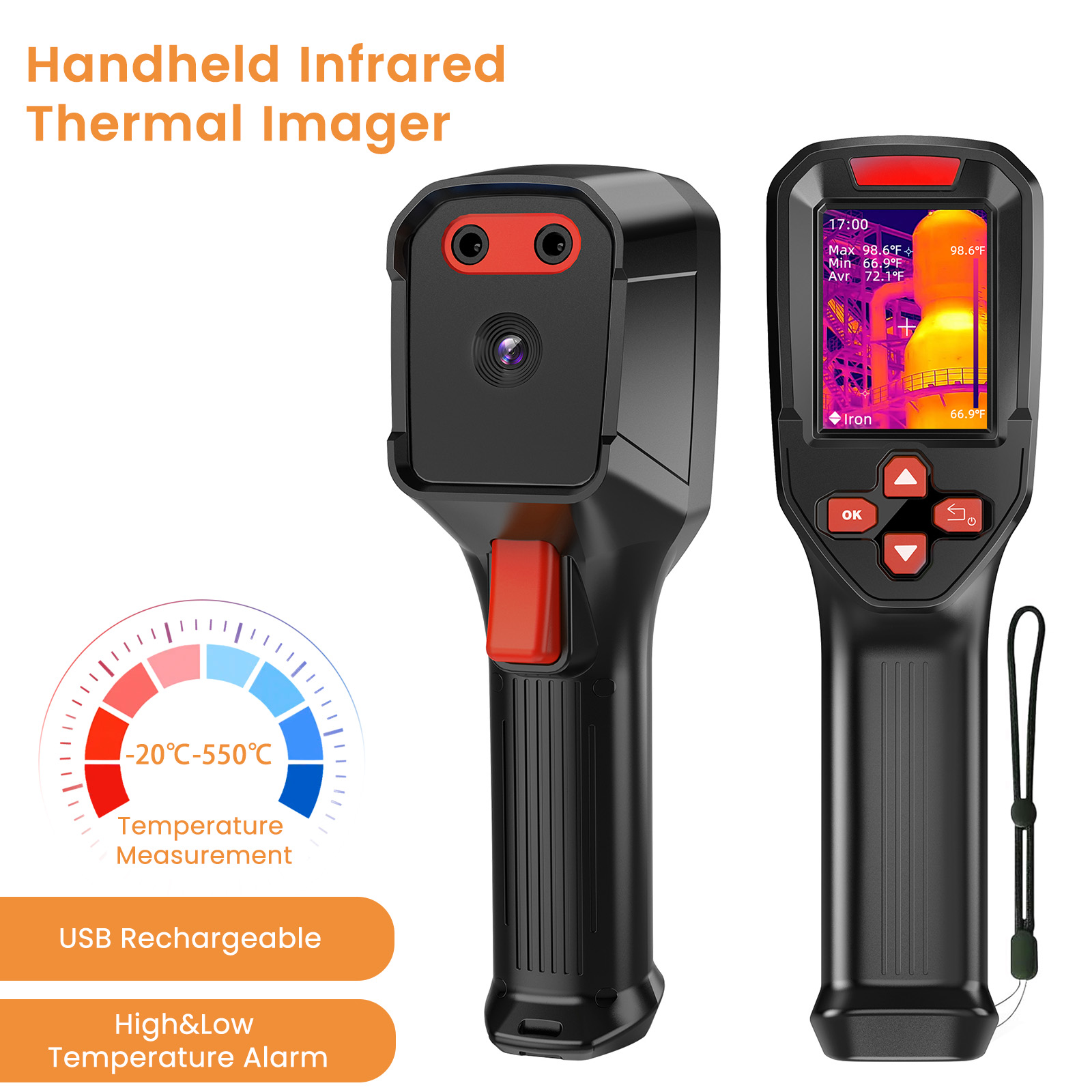 กล้องถ่ายภาพความร้อนแบบชาร์จ U - Thermal Imaging Camera Pcb Repair บทวิจารณ์และราคา