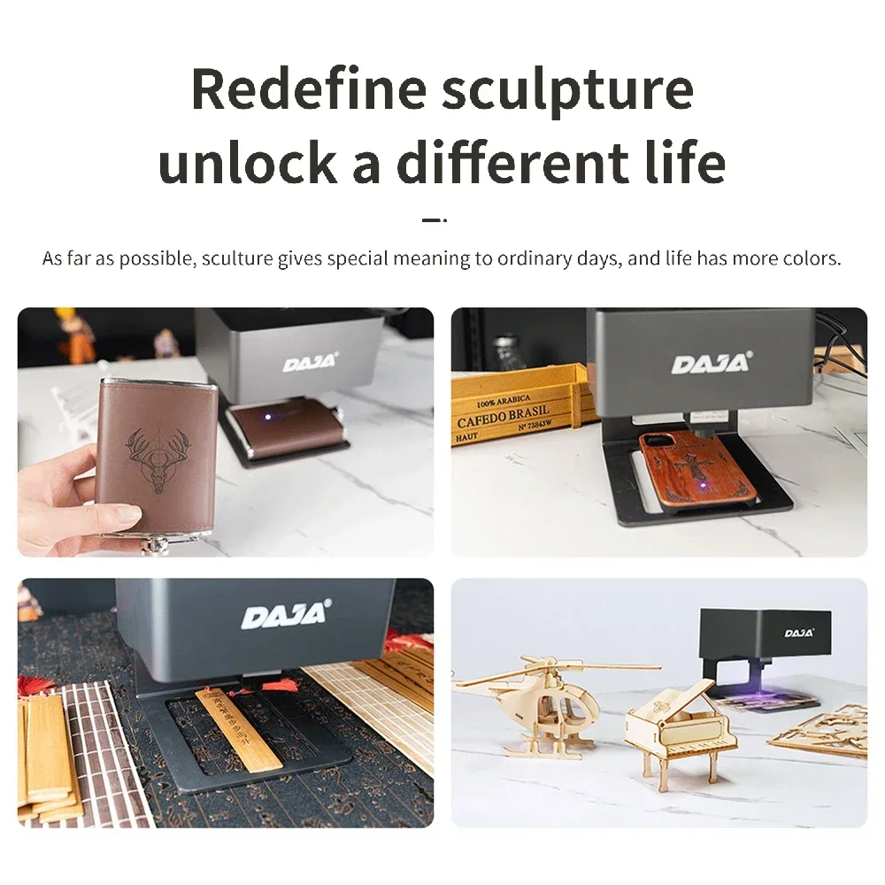 DAJA เลเซอร์แกะสลัก CNC DIY DJ - Fiber Laser Marking Machine 30W บทวิจารณ์และราคา