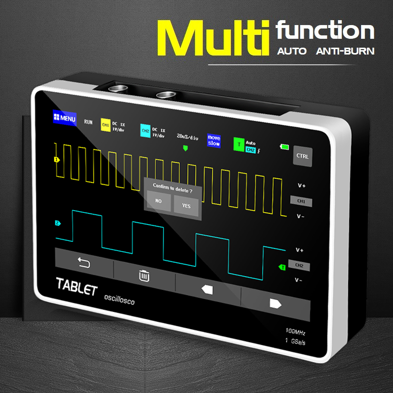 FNIRSI 1013D ออสซิลโลสโคปแบบแท - Fnirsi Digital Oscilloscope Handheld บทวิจารณ์และราคา