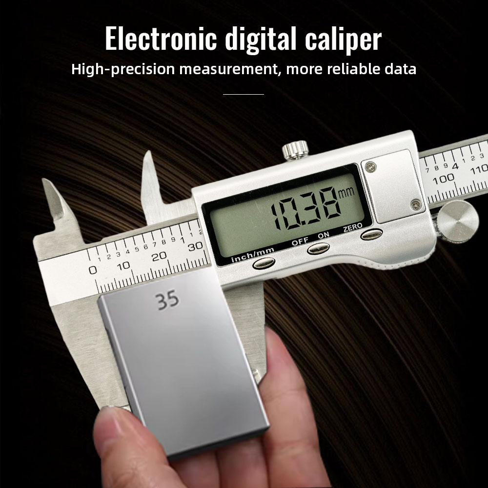 เวอร์เนียคาลิปเปอร์ดิจิตอลอิเล - Digital Caliper 150Mm Stainless Steel บทวิจารณ์และราคา