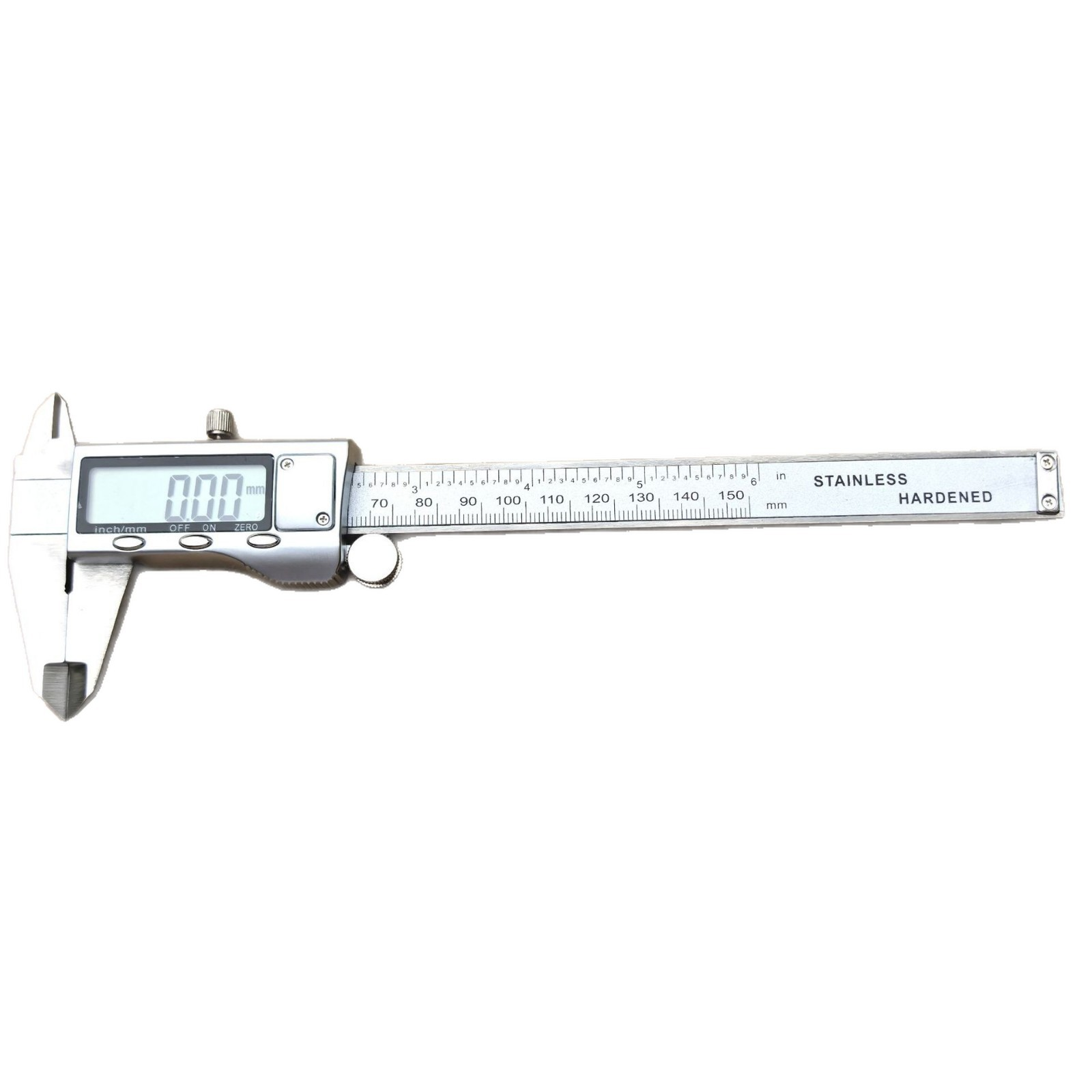 เวอร์เนียร์คาลิปเปอร์ดิจิทัล 6 - Digital Caliper 150Mm Stainless Steel บทวิจารณ์และราคา