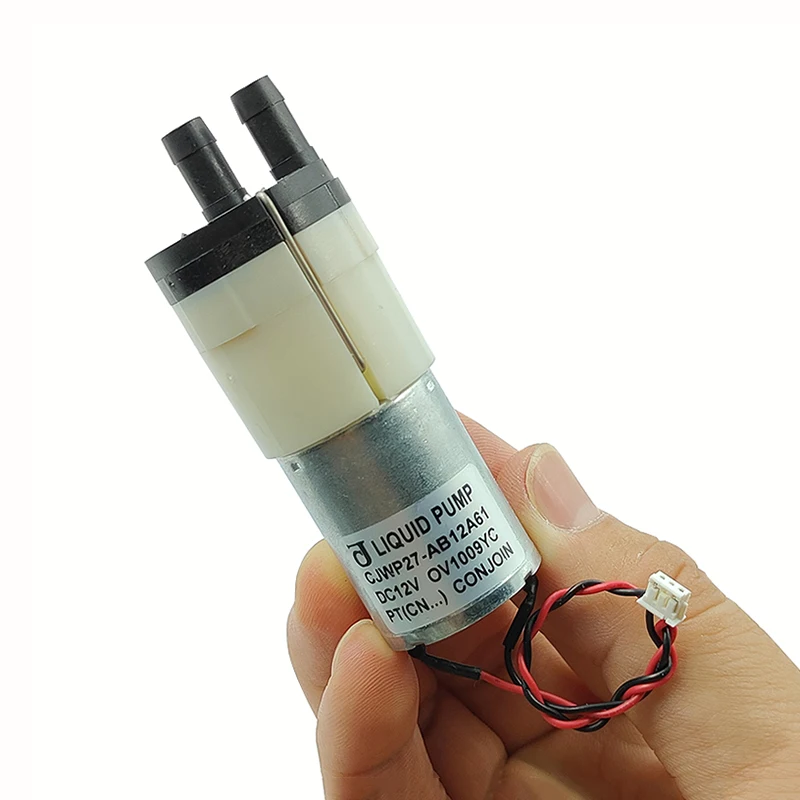 ปั๊มน้ำไดอะแฟรมขนาดเล็ก CJWP27 - Mini Peristaltic Pump 12V บทวิจารณ์และราคา