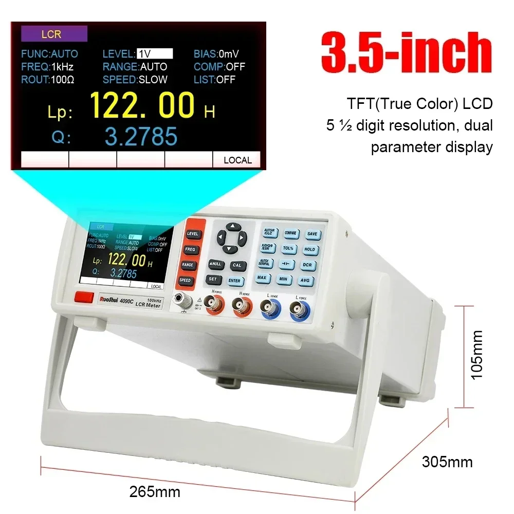 เครื่องวัด LCR แบบดิจิตอลแบบตั - Test Instruments บทวิจารณ์และราคา